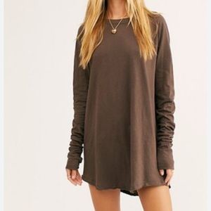 Free people brown tunic